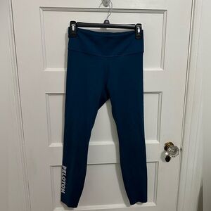 Peloton x Nike Dri-fit Leggings Teal - Size Medium